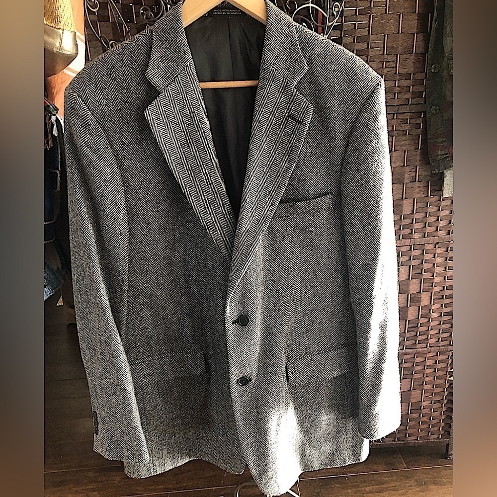 TOWNCRAFT Nicaragua Wool-lambswool vintage blazer 💞
